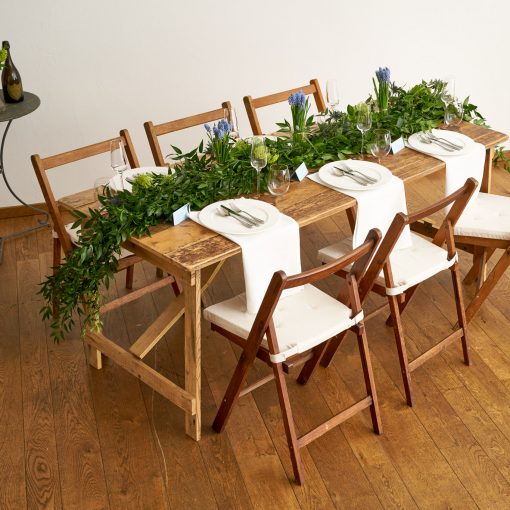 Vintage 6 Seater & 1940's Chairs